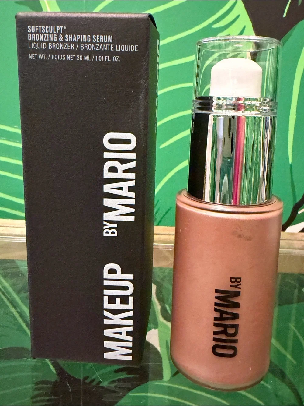 NWT Makeup By Mario SoftSculpt Bronzing Shaping Serum Light 1.01 oz
